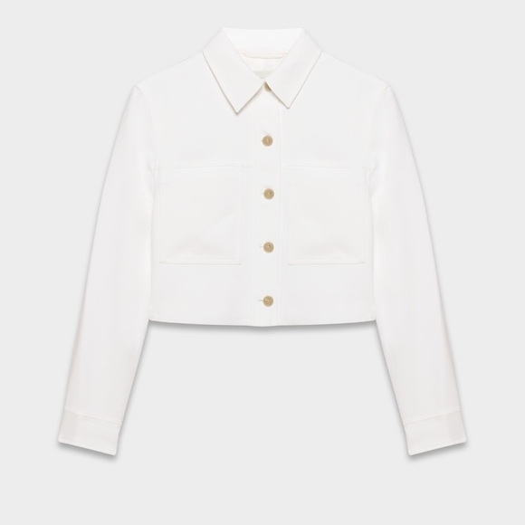 Aritzia little white crepette jacket - Picture 4 of 6